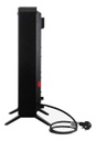 Calefactor Eléctrico Eskabe Fd2t 1800w Termostato Negro