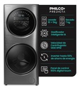 Torre De Lavado Inverter Philco Carga Frontal 15kg/7kg Gris