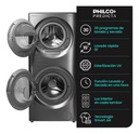 Torre De Lavado Inverter Philco Carga Frontal 15kg/7kg Gris