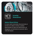 Torre De Lavado Inverter Philco Carga Frontal 15kg/7kg Gris