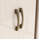 ROPERO HENN MARGARIDA 2 PUERTAS RUSTICO / BLANCO
