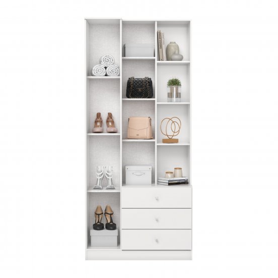 ARMARIO MULTIUSOS HENN DOHA D332-10 2 PUERTAS BLANCO