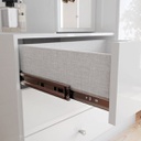 ARMARIO MULTIUSOS HENN DOHA D332-10 2 PUERTAS BLANCO