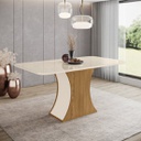 MESA HENN LUIZA SC15-127 1.60 NATURAL/BLANCO