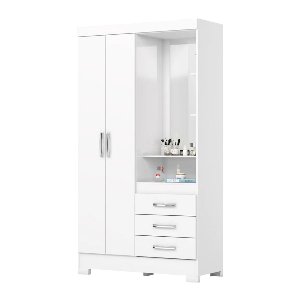 ROPERO HENN B64-66 2 PUERTAS BLANCO