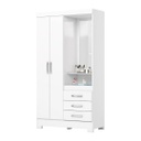 ROPERO HENN B64-66 2 PUERTAS BLANCO