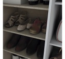 Zapatero Henn Duetto D182-05 Con Espejo Blanco Hp