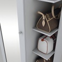 Zapatero Henn Duetto D182-05 Con Espejo Blanco Hp