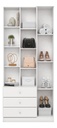 Armario Multiusos Henn Doha D332-10 2 Puertas Blanco