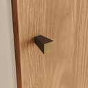 Armario Multiusos Henn Doha D332-129 2 Puertas Blanco/natura