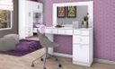 Tocador Henn Chanel D900-05 Con Cajones Blanco Hp