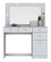 Tocador Henn Chanel D900-05 Con Cajones Blanco Hp