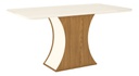 Mesa Henn Luiza Sc15-127 1.60 Natural/blanco