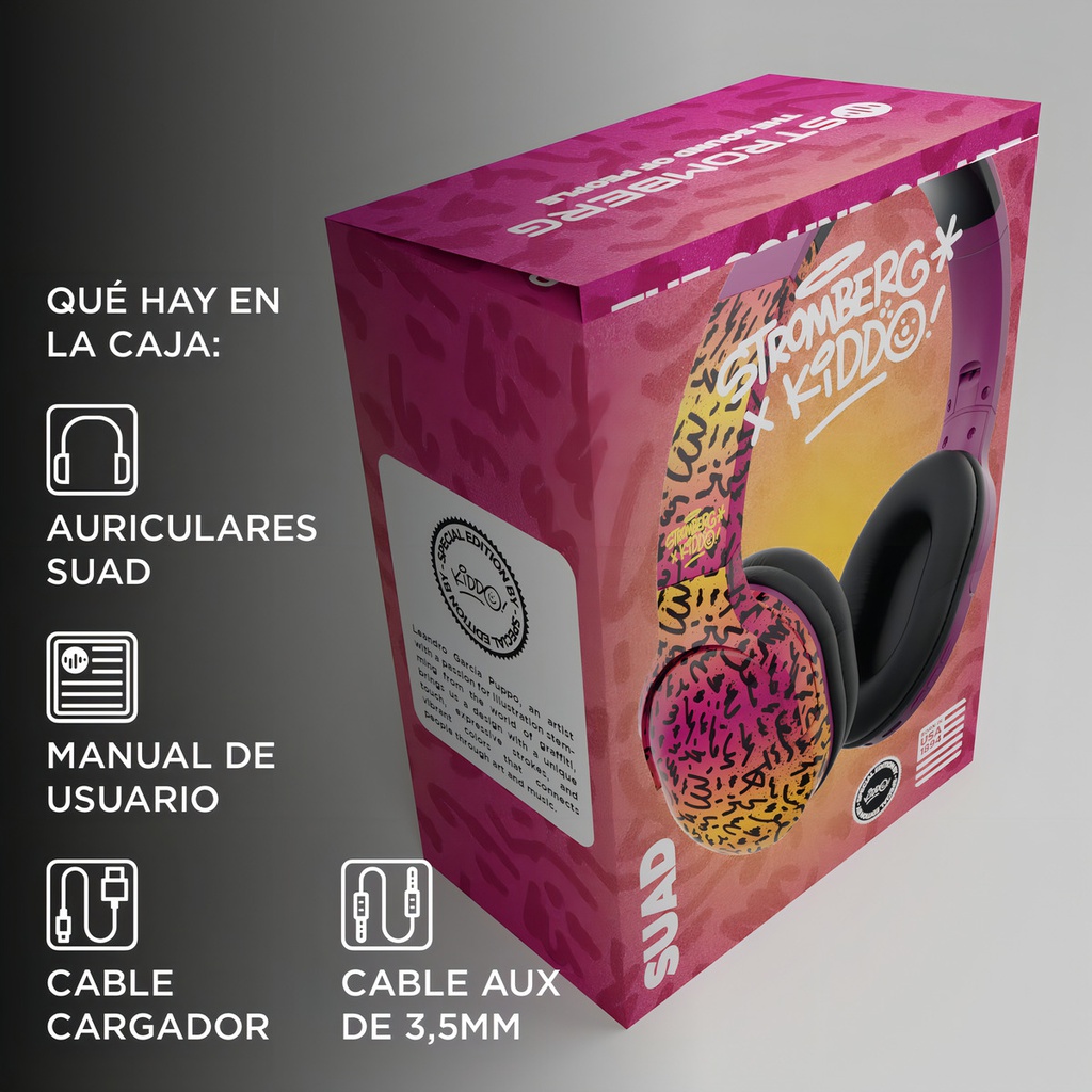 Auricular Inalámbrico Stromberg Bluetooth Suad Camuflado