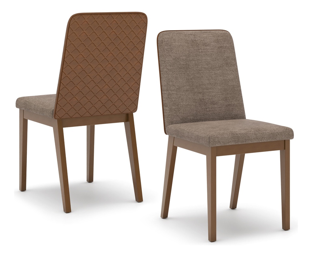 Silla Henn Pietra X2 Sec41-548 Natural Caramelo Cacao