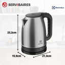 Pava Electrica Electrolux Eek11 Efficient 1.8 L