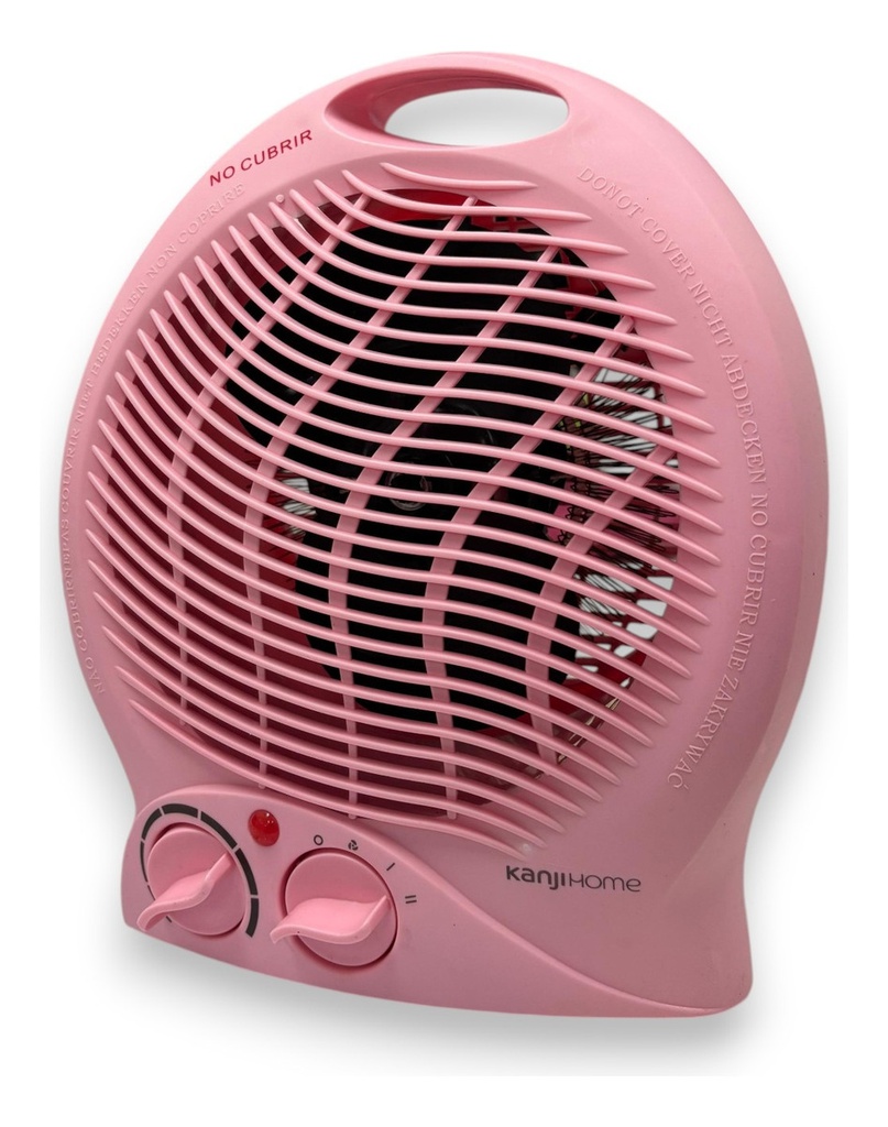 Caloventor Con Termostato Kanji Home Ch103  2000w Color Rosa