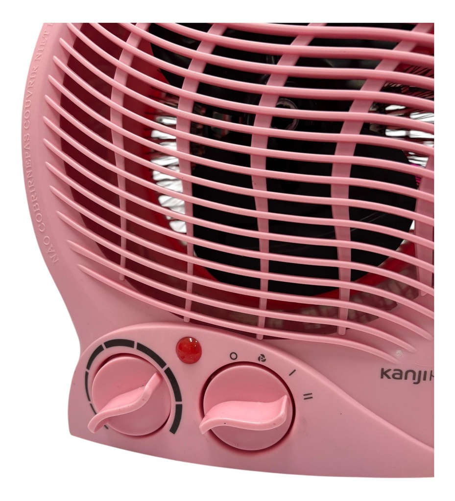 Caloventor Con Termostato Kanji Home Ch103  2000w Color Rosa
