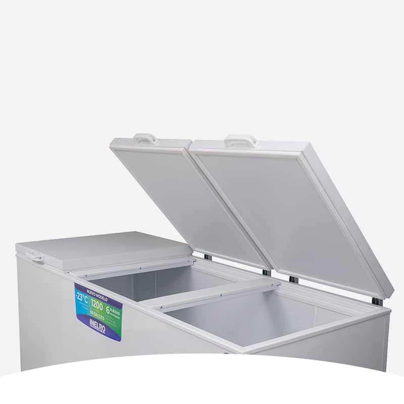 FREEZER INELRO FIH 1200 1193 L BLANCO 3 PUERTAS