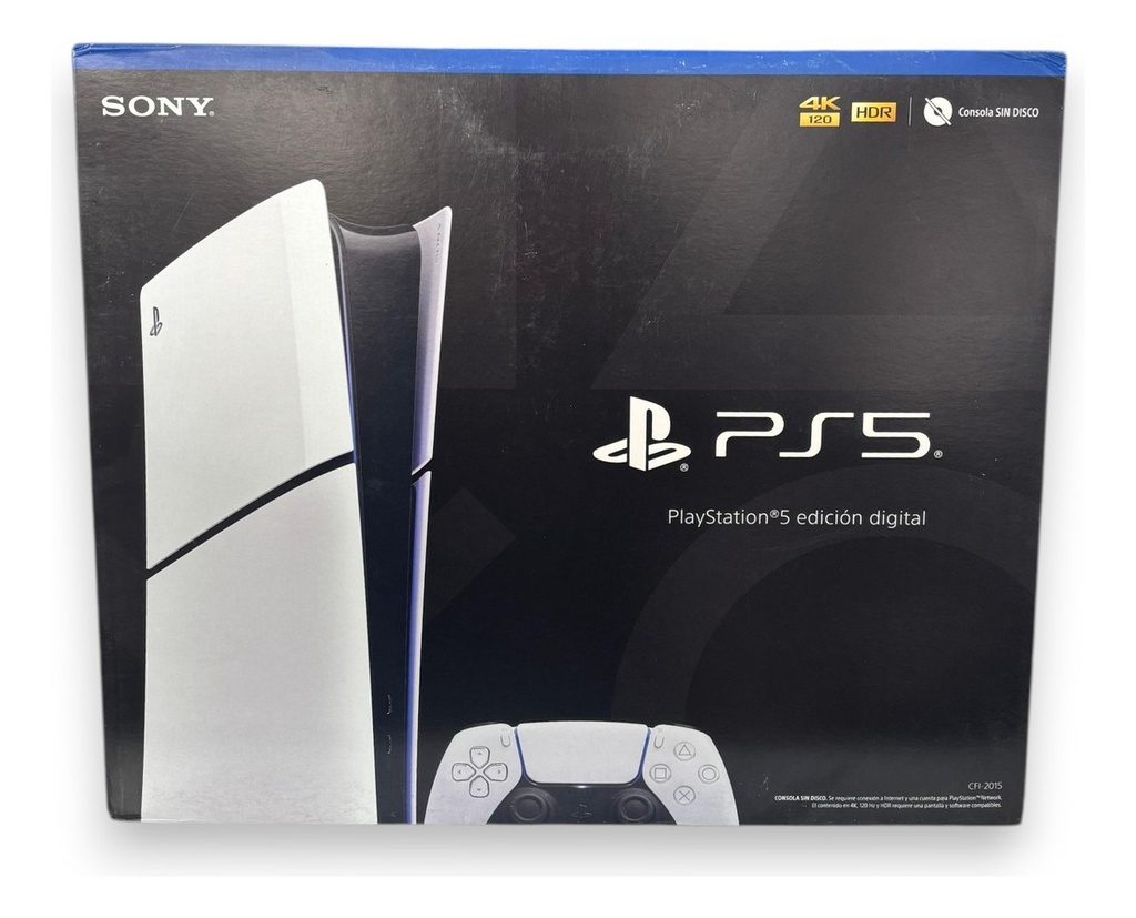 Play Station 5 Sony Cfi-2015 Edicion Digital 1tb 4k Hdr