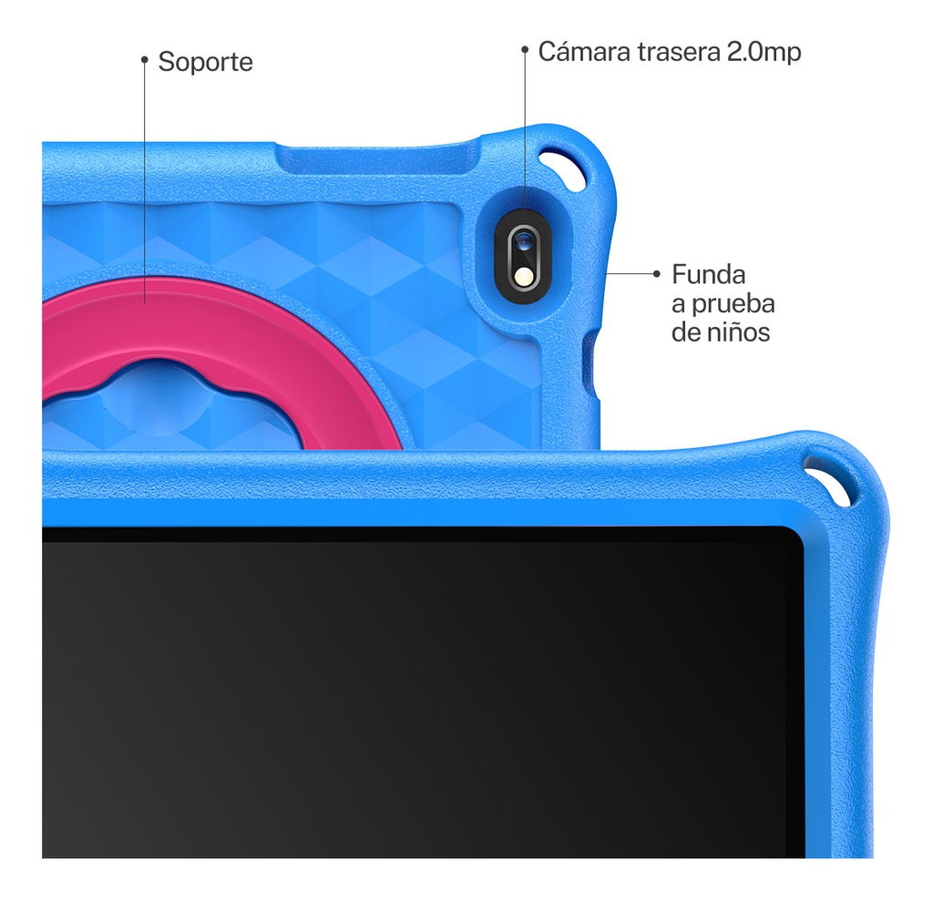 Tablet X-view Proton Q7 7  Kids 4/64 Azul C/funda
