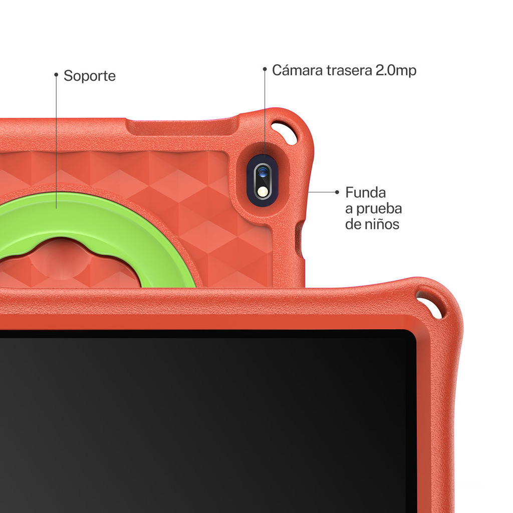 TABLET X-VIEW PROTON Q7 7" KIDS 4/64 ROJA C/FUNDA