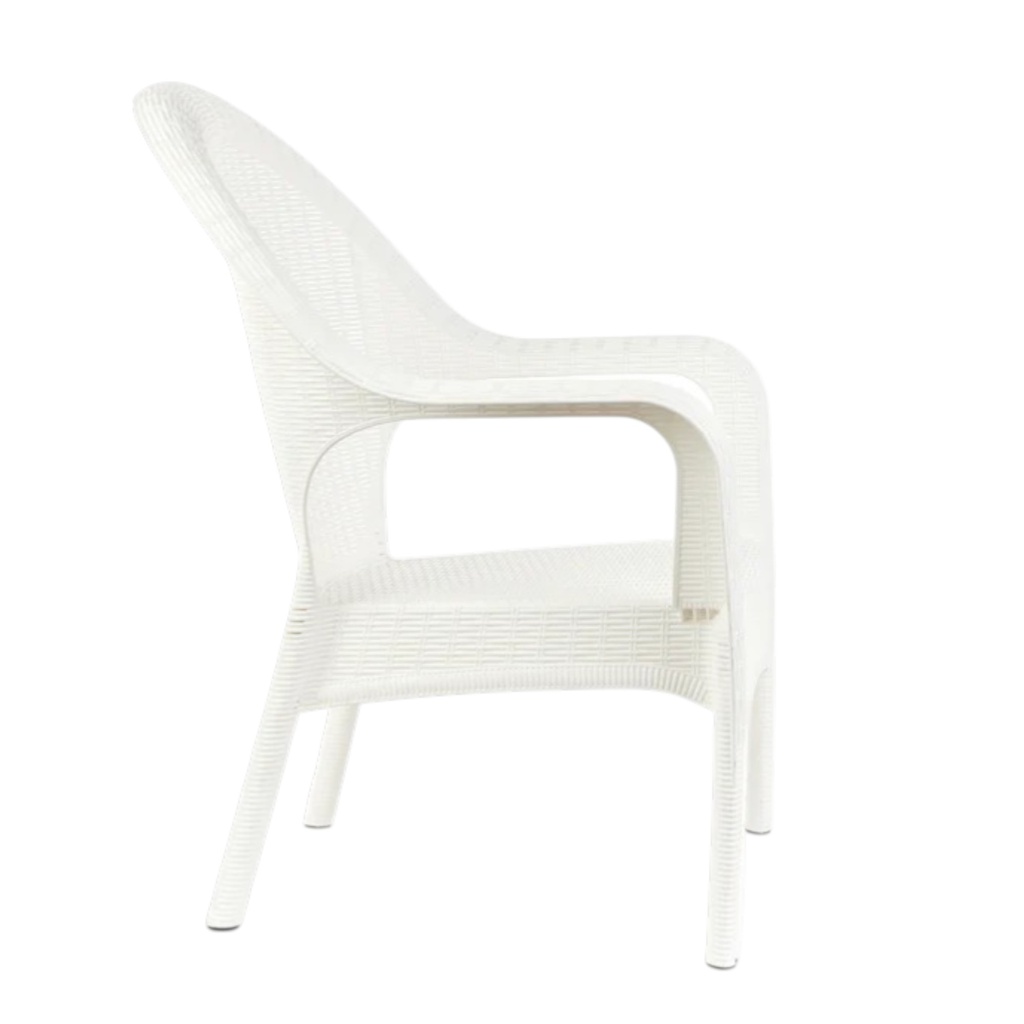 SILLON GARDEN LIFE QATAR F785600 RATTAN BLANCO