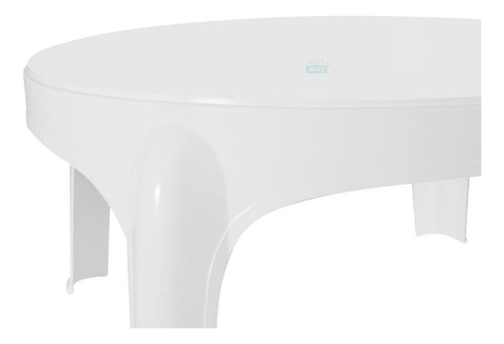 Mesa Garden Life Puket F435000 Redonda Blanca