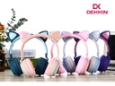 Auriculares Inalambricos Dekkin Bluetooth Vincha Orejas Gato