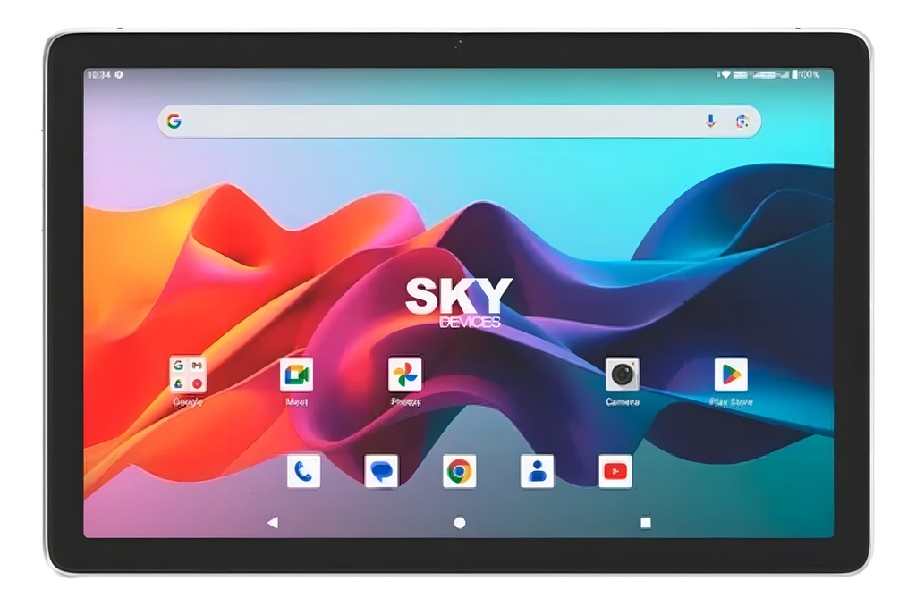 Tablet Lcd Elite T10 Pro Sky 6gb Ram 128gb Android Silver Bt