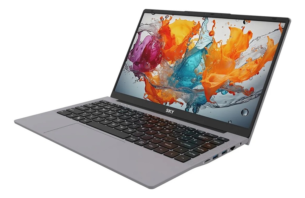Notebook Sky Lt14 Celeron J4125 6gb 128gb 14.1 W11 Dark Gray