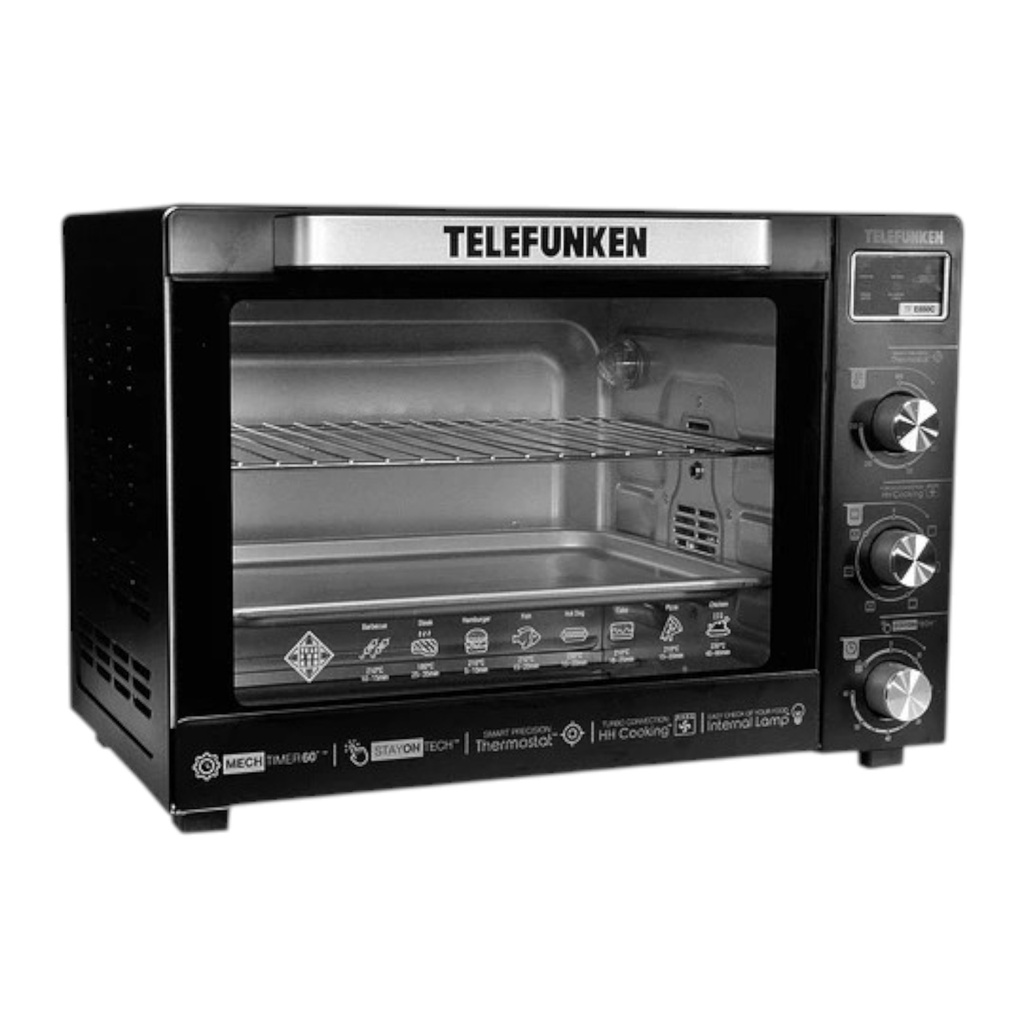 HORNO ELECTRICO TELEFUNKEN TF-E850C 80 LITROS