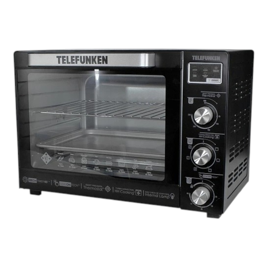 HORNO ELECTRICO TELEFUNKEN TF-E850C 80 LITROS