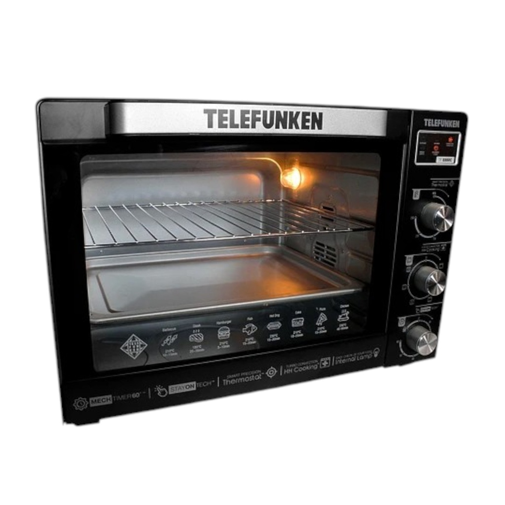 HORNO ELECTRICO TELEFUNKEN TF-E850C 80 LITROS