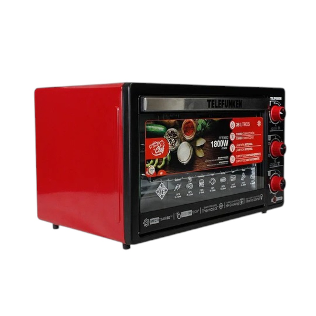 HORNO ELECTRICO TELEFUNKEN TF-E400C 40 LITROS