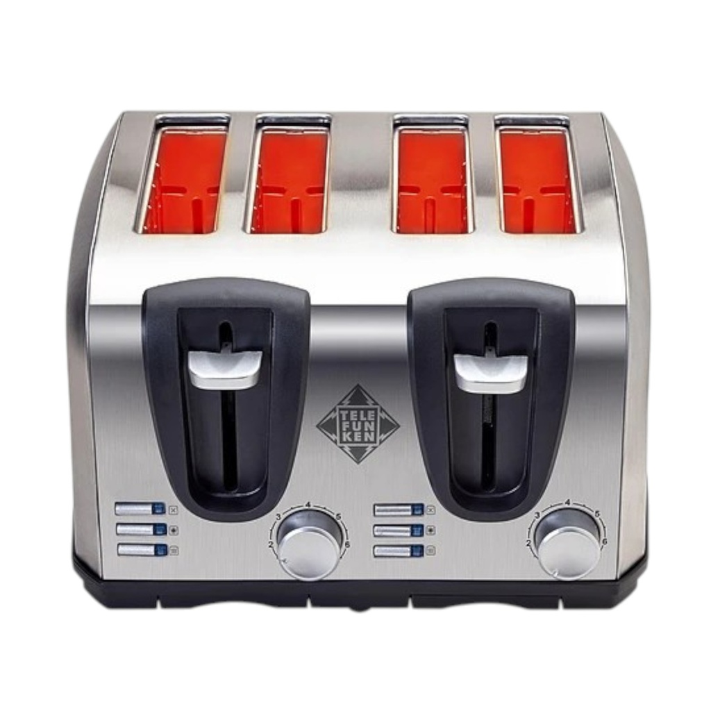 TOSTADORA TELEFUNKEN EASYTOAST - PRO ACERO