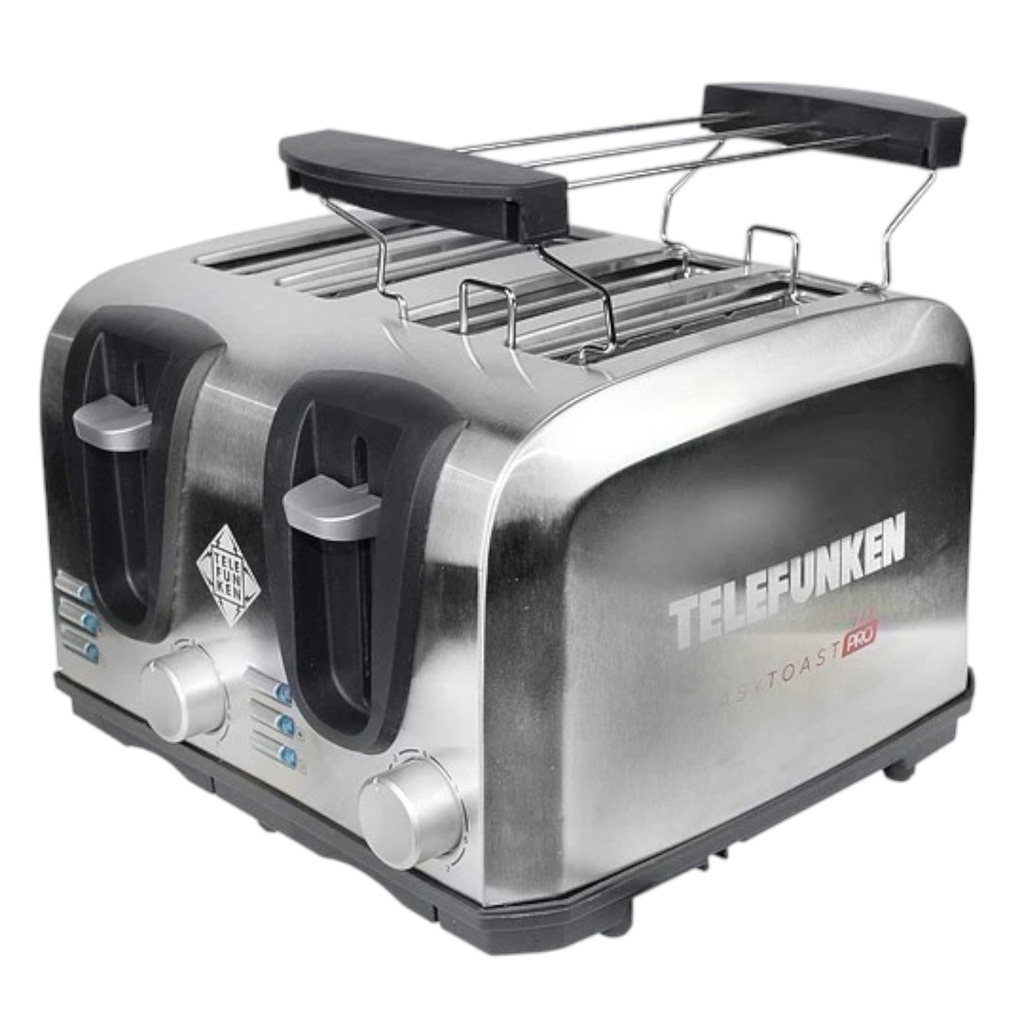 TOSTADORA TELEFUNKEN EASYTOAST - PRO ACERO