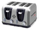 Tostadora Telefunken Easytoast - Pro Acero 4 Rebanadas