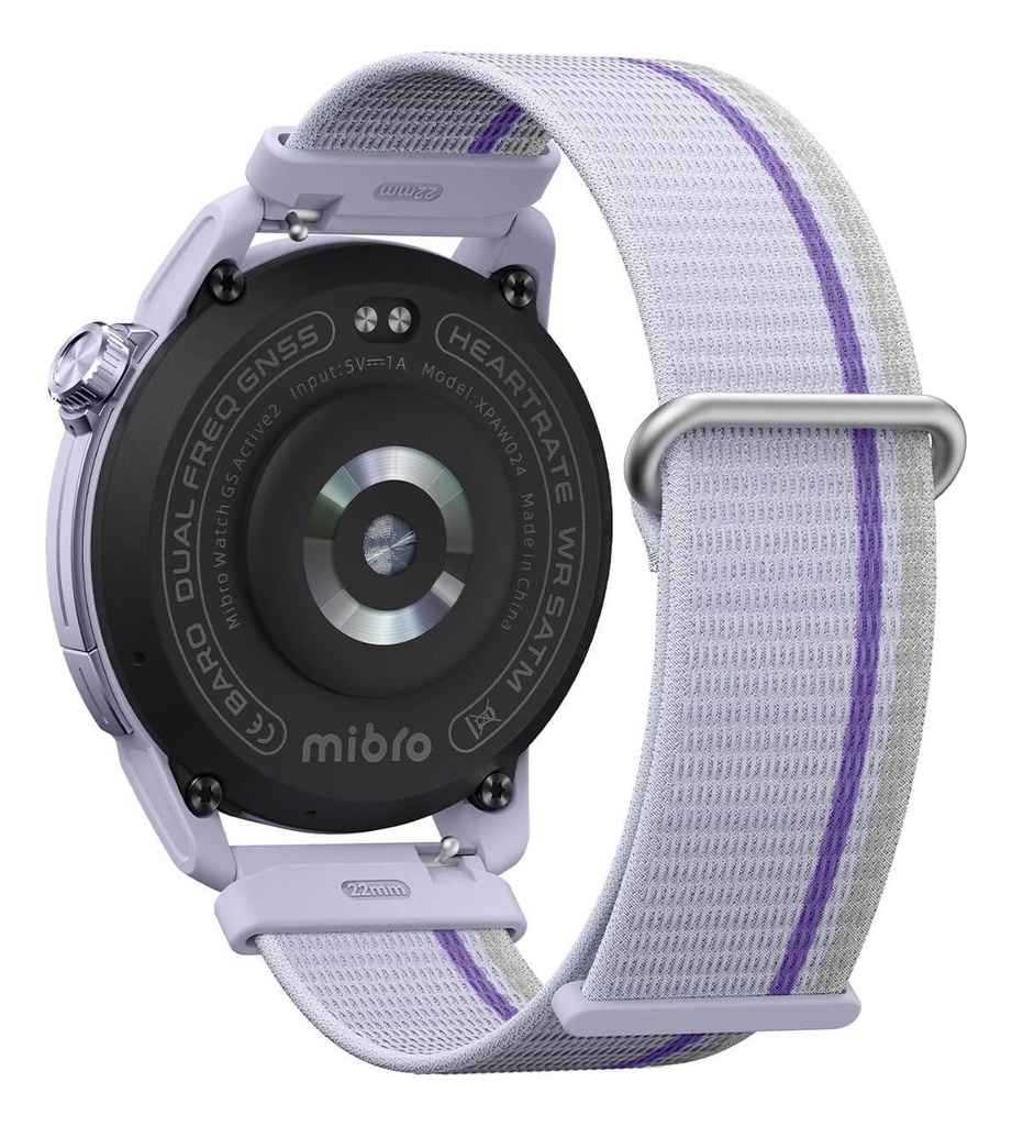 Smartwatch Mibro Gs Active 2 46mm 1,32'' Mesh Lila