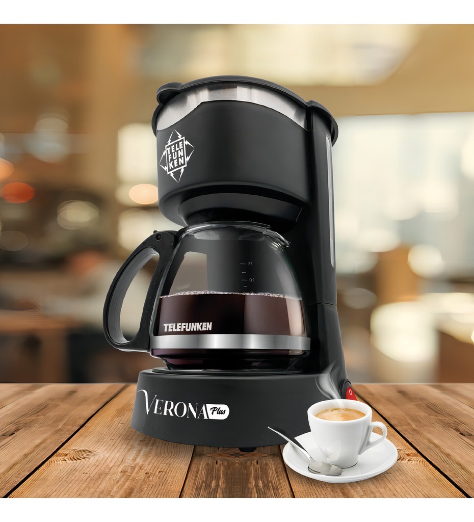 Cafetera Telefunken Verona Plus 1.2 L De Goteo
