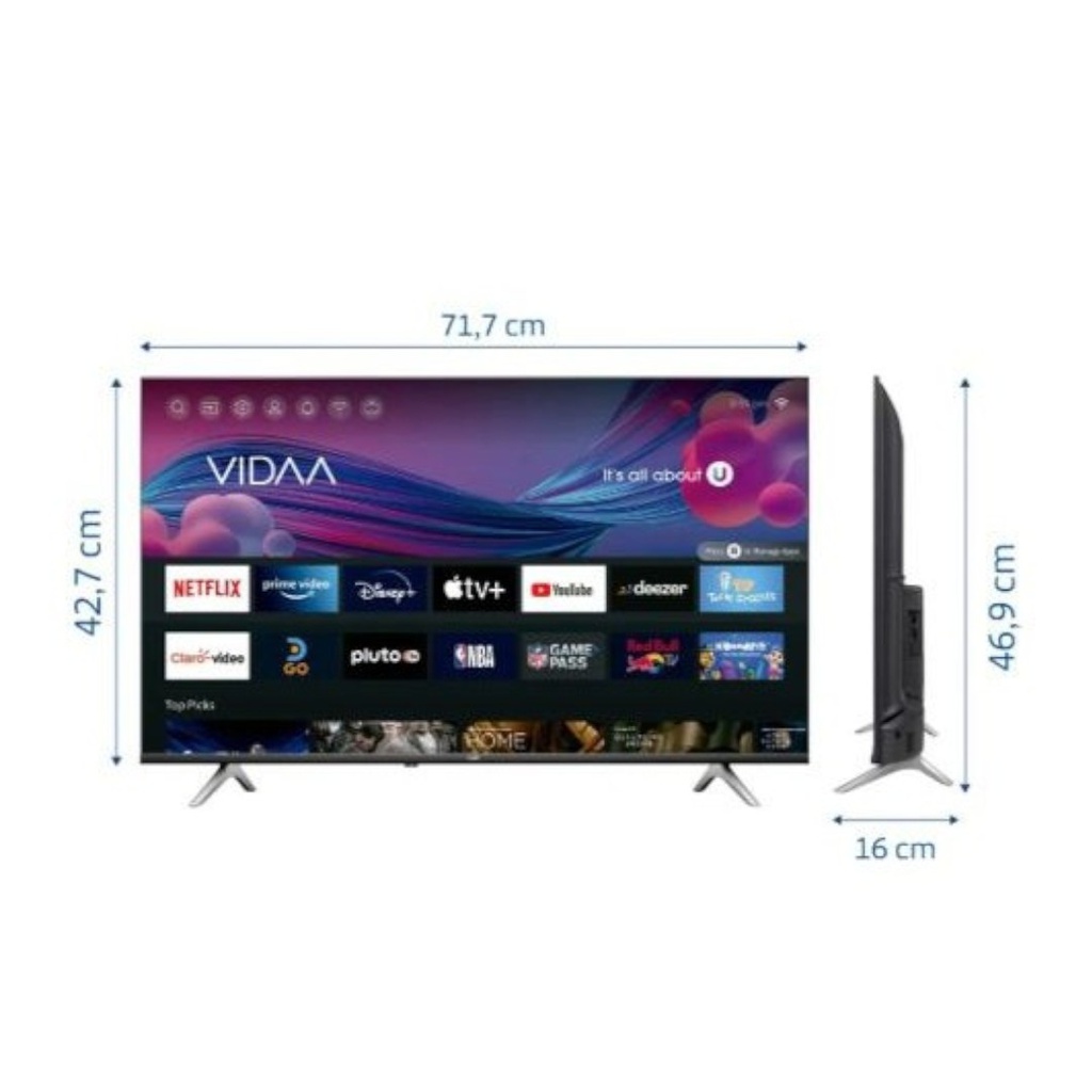 SMART TV BGH 32" B3225H5 LED VIDAA