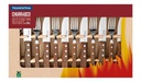 Caja Asado Jumbo 6 Cuchillos 6 Tenedor Tramontina