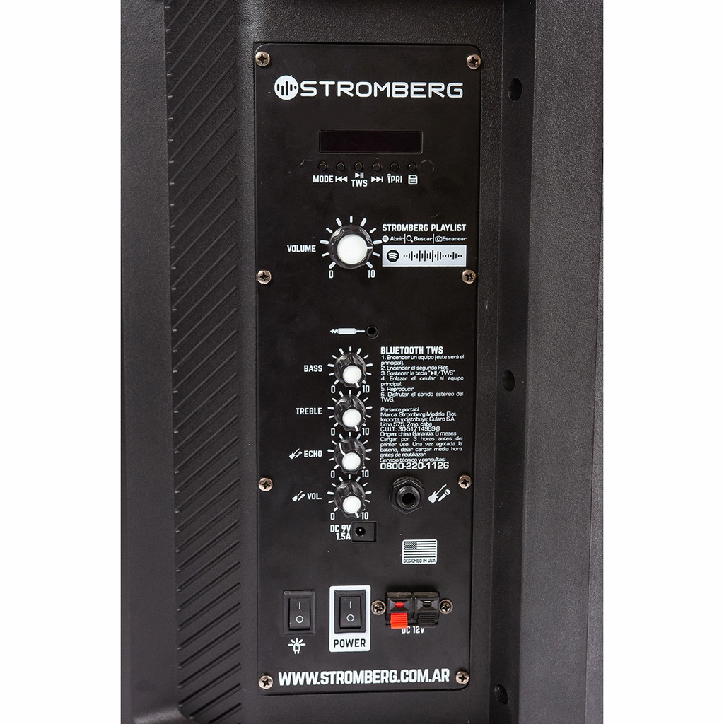 PARLANTE STROMBERG RIOT 2 SC-02-RIOT2-NE