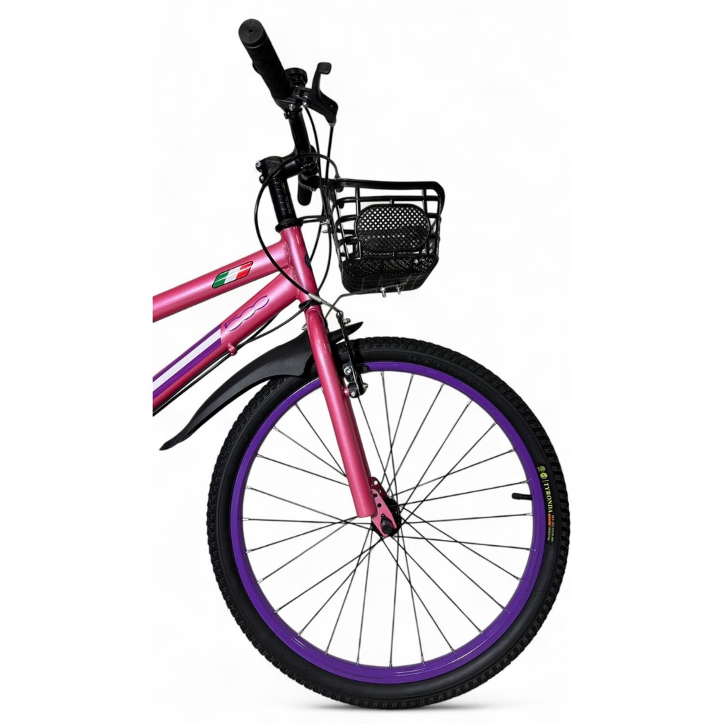 BICICLETA DENCAR R22 FIAT 5OO ROJO