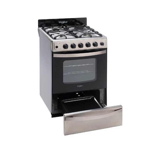 COCINA WHIRLPOOL WFX57DI INOX R.HIERRO FUN