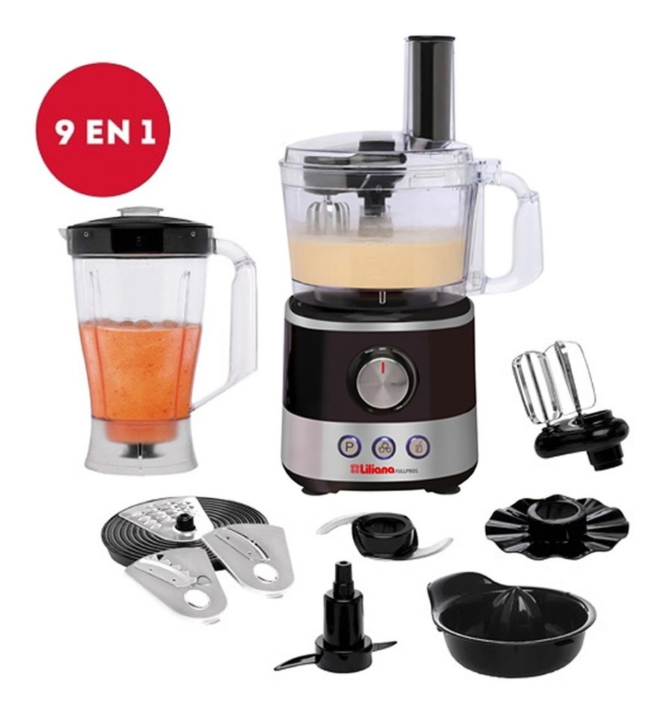 Multriprocesadora Liliana Aam790 Fullpros 1000w Negra