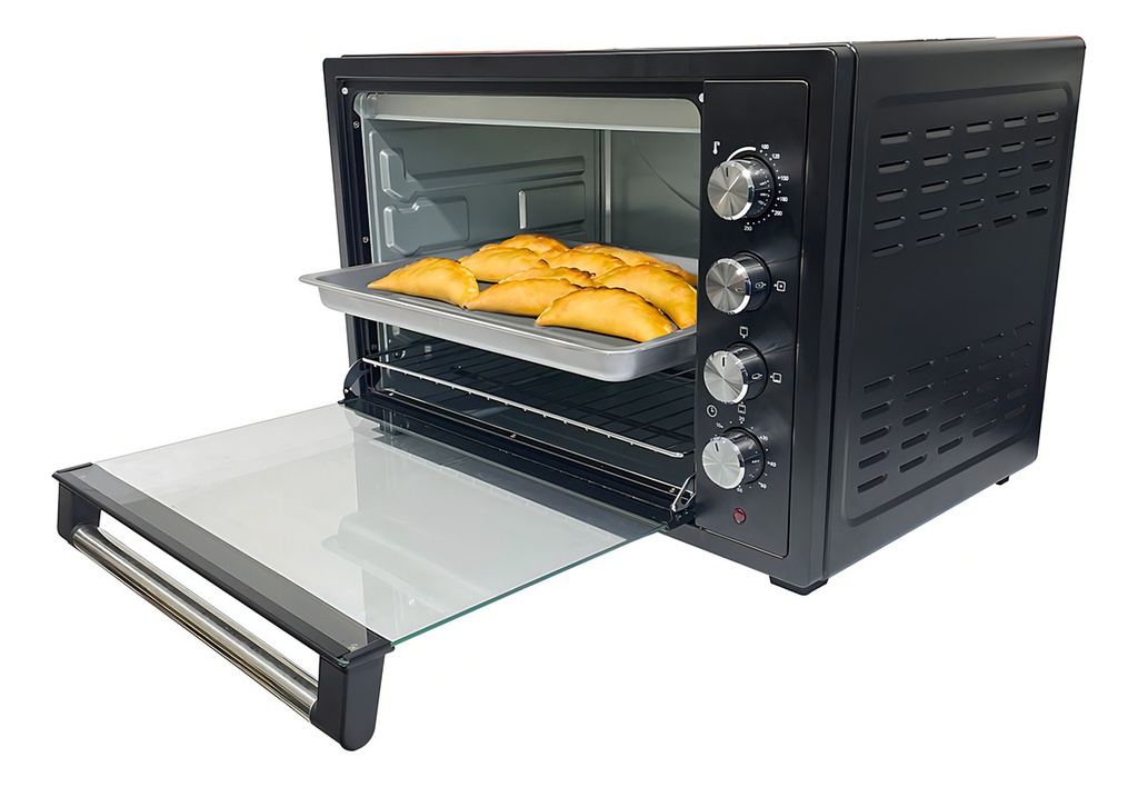 Horno Eléctrico Liliana 46 Lts 2200w 250oc Negro Ao460