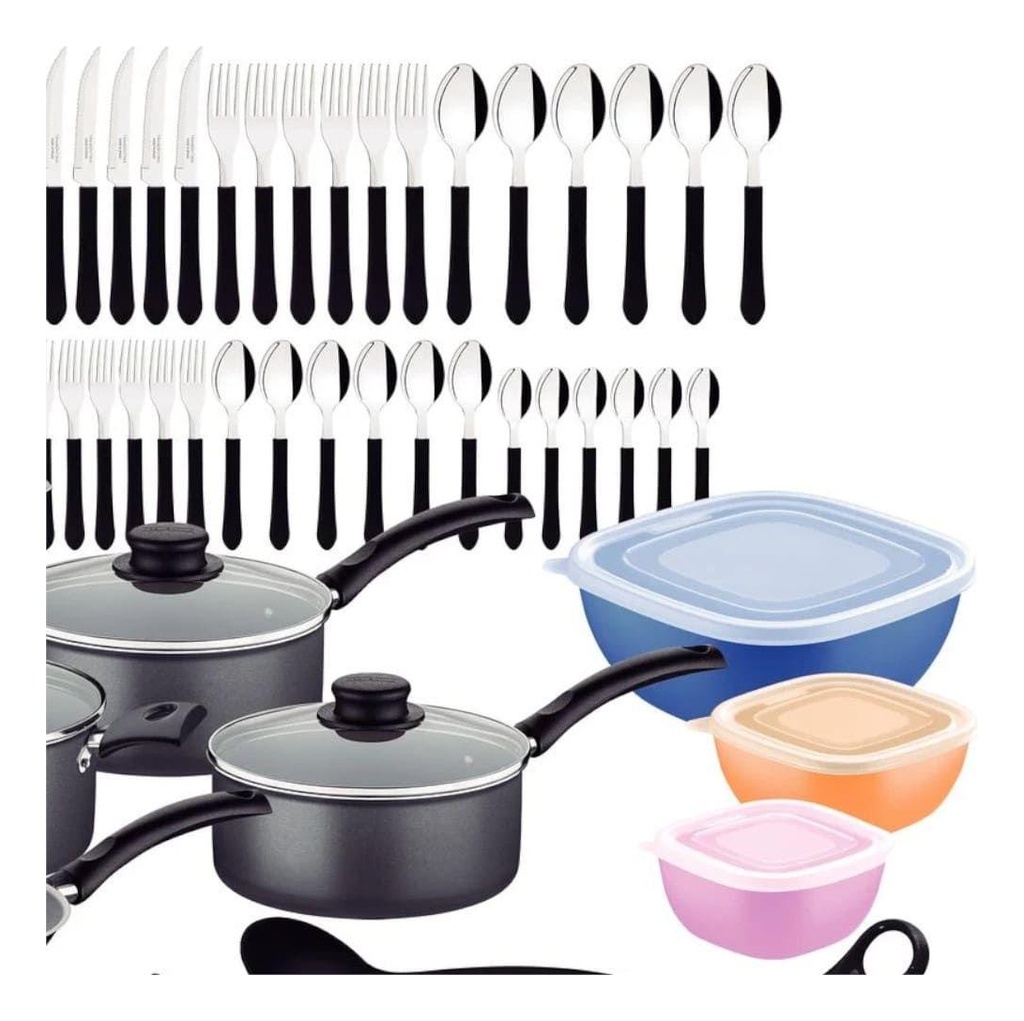 Bateria De Cocina Tramontina Turim 27899/274 56 Pza