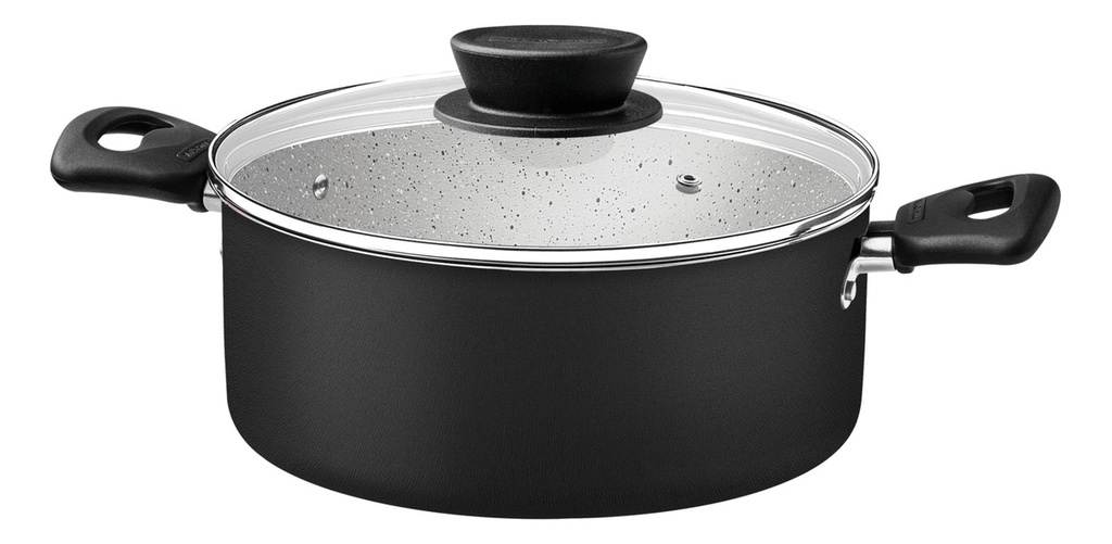Bateria De Cocina Tramontina Linz 28299/007 10 Pzas Grafito