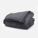 ACOLCHADO SIMIL PLUMON FULLBLANC PLUMAGE STRIPES QUEEN GRIS OSCURO 440